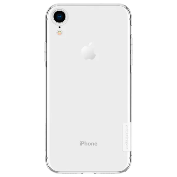 Husă pentru smartphone Apple iPhone XR Nillkin/ Back/ TPU/ White Transparent photo 1