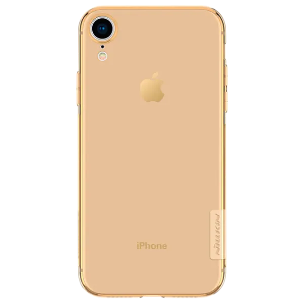 Husă pentru smartphone Apple iPhone XR Nillkin/ Back/ TPU/ Transparent Brown photo 1