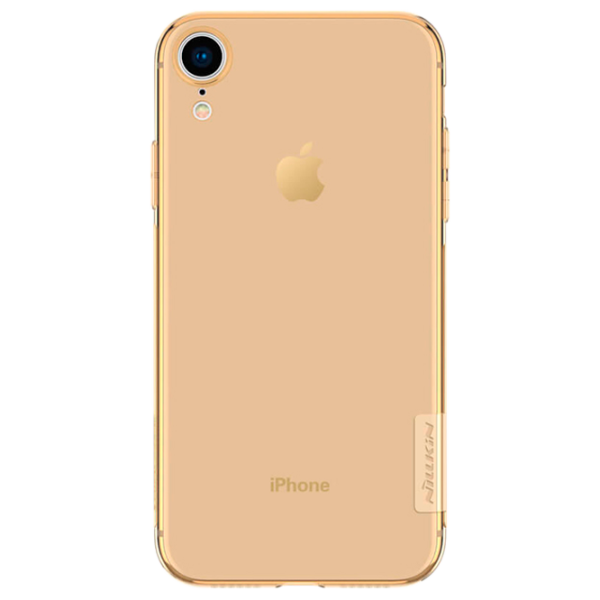 Husă pentru smartphone Apple iPhone XR Nillkin/ Back/ TPU/ Transparent Brown photo 1