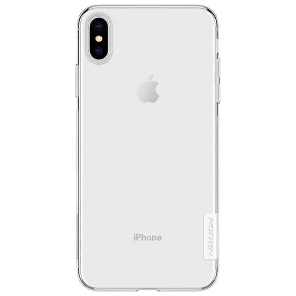Husă pentru smartphone Apple iPhone XS Max Nillkin/ Back/ TPU/ White Transparent photo 1
