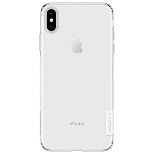 Husă pentru smartphone Apple iPhone XS Max Nillkin/ Back/ TPU/ White Transparent photo 1