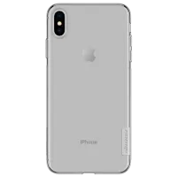 Husă pentru smartphone Apple iPhone XS Max Nillkin/ Back/ TPU/ Gray Transparent