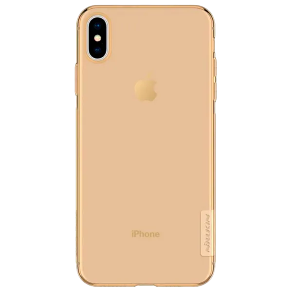 Husă pentru smartphone Apple iPhone XS Max Nillkin/ Back/ TPU/ Brown Transparent photo 1
