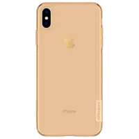 Husă pentru smartphone Apple iPhone XS Max Nillkin/ Back/ TPU/ Brown Transparent