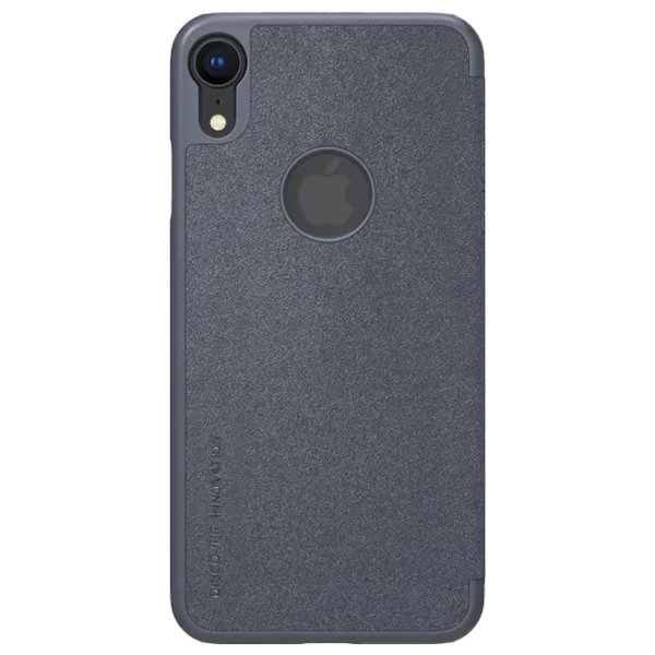 Чехол для смартфона Apple iPhone XR Nillkin/ Flip Cover/ Кожа/ Черный photo 1