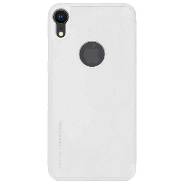Чехол для смартфона Apple iPhone XR Nillkin/ Чехол книжка/ Кожа/ Белый photo 1