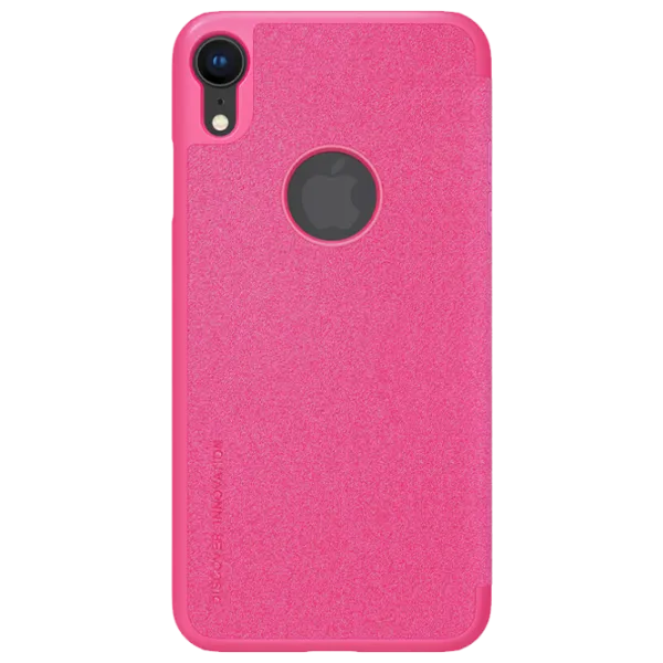 Чехол для смартфона Apple iPhone XR Nillkin/ Чехол книжка/ Кожа/ Розовый photo 1