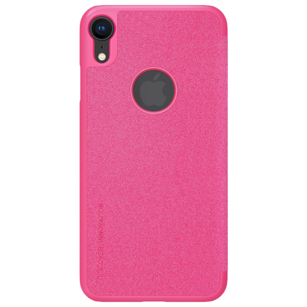 Чехол для смартфона Apple iPhone XR Nillkin/ Чехол книжка/ Кожа/ Розовый photo 1