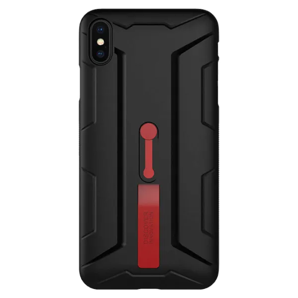 Чехол для смартфона Apple iPhone XS Max Nillkin/ Back/ TPU/ Красный Черный photo 1