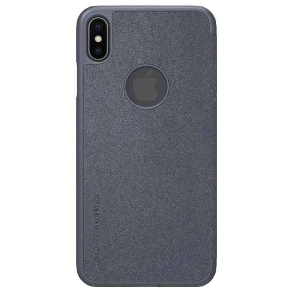 Чехол для смартфона Apple iPhone XS Nillkin/ Чехол книжка/ Кожа/ Черный photo 1