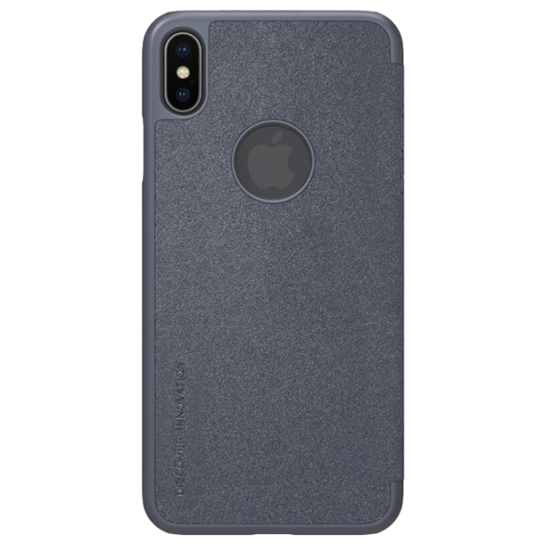 Чехол для смартфона Apple iPhone XS Nillkin/ Чехол книжка/ Кожа/ Черный photo 1