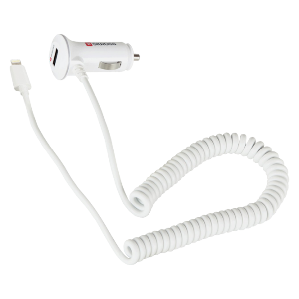 Зарядное устройство SKross Автомобильный/ 2.1A/ Белый photo 1 Зарядное устройство SKross Автомобильный/ 2.1A/ Белый photo 1