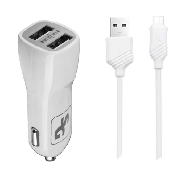 Зарядное устройство Screen Geeks Автомобильный/ 2A/ Белый photo 1 Зарядное устройство Screen Geeks Автомобильный/ 2A/ Белый photo 1