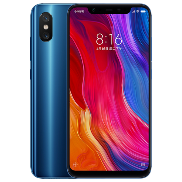 Xiaomi Mi 8 6 GB/ 64 GB/ Dual SIM/ Blue photo 1 Xiaomi Mi 8 6 GB/ 64 GB/ Dual SIM/ Blue photo 1