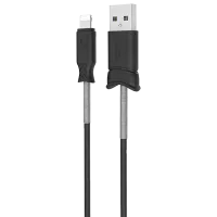Кабель для телефона X24 Hoco USB Type-A + Lightning 1.2 м/ Черный