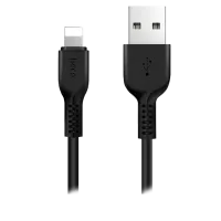 Кабель GSM Hoco USB + Lightning X20/ 2 м/ Черный