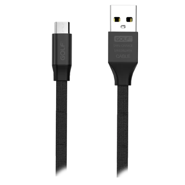 Cablu GSM Golf USB + microUSB GC-55/ 1 m/ Black photo 1 Cablu GSM Golf USB + microUSB GC-55/ 1 m/ Black photo 1