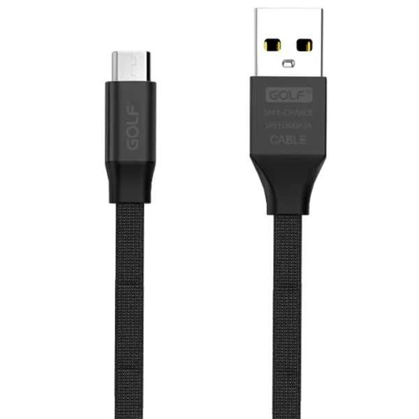 Кабель USB GC-52 Golf USB Type-A + microUSB 1 м/ Черный photo 1