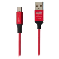 Кабель GSM Golf USB + microUSB GC-52/ 1 м/ Красный