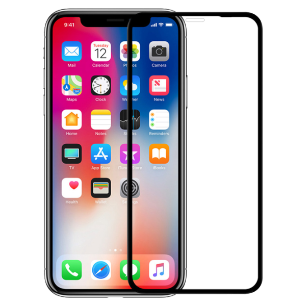 Sticla Protectoare Nillkin iPhone XR 0.3 mm/ Gloss/ Black photo 1