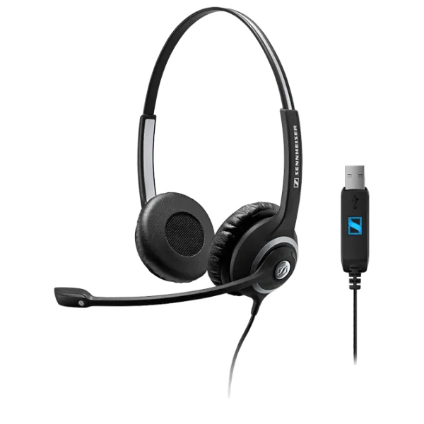 Căști Sennheiser SC 260 USB Black Cu fir/ Personal photo 1