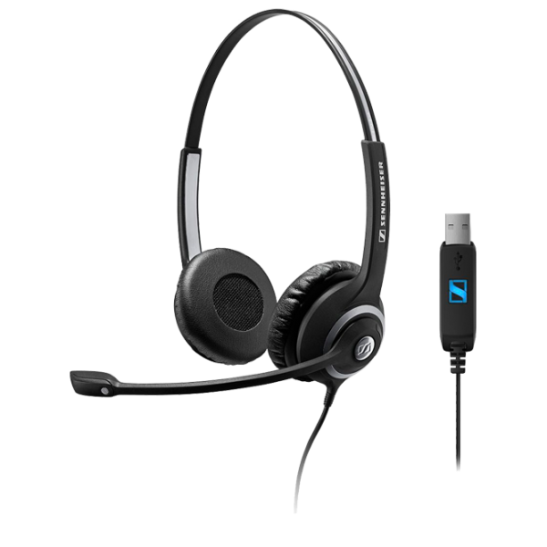 Căști Sennheiser SC 260 USB Black Cu fir/ Personal photo 1
