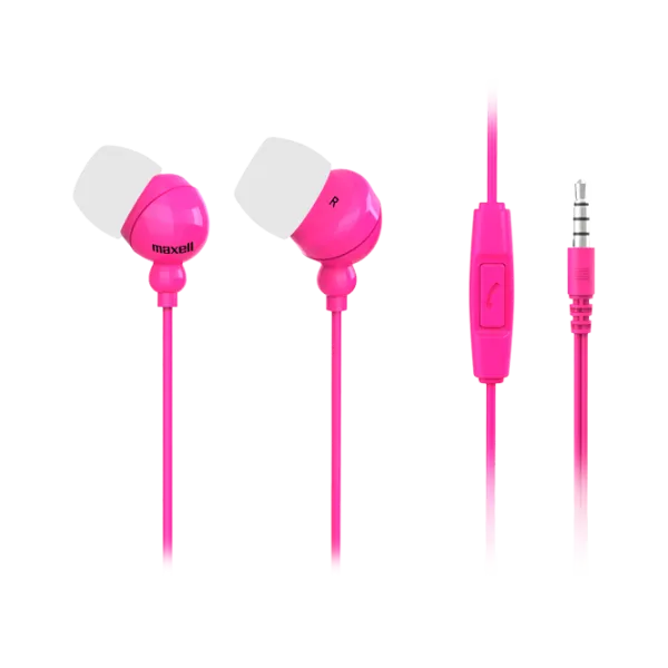 Наушники Maxell Plugz Розовый Проводная/ Персональный photo 1