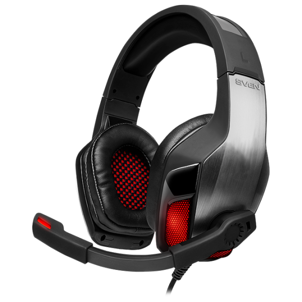 Căști Sven AP U995MV Red Black Cu fir/ Gaming photo 1