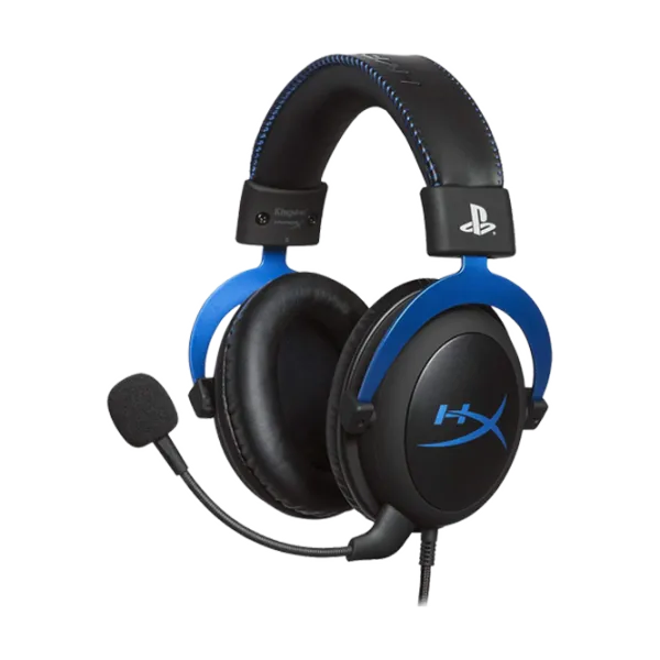 Наушники HyperX Cloud PS4 Синий Черный Проводная/ Игровой photo 1