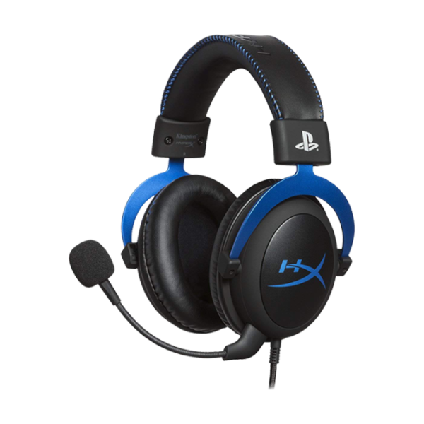 Наушники HyperX Cloud PS4 Синий Черный Проводная/ Игровой photo 1