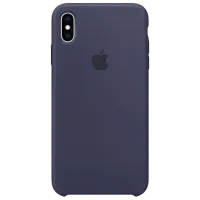 Husă pentru smartphone Apple iPhone XS Max Apple/ Back/ TPU/ Midnight Blue