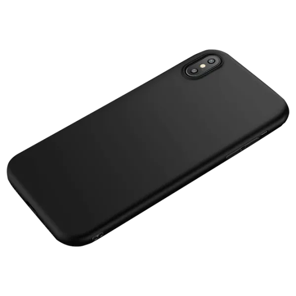 Husă pentru smartphone Apple iPhone XS Max Screen Geeks/ Back/ TPU/ Black photo 1