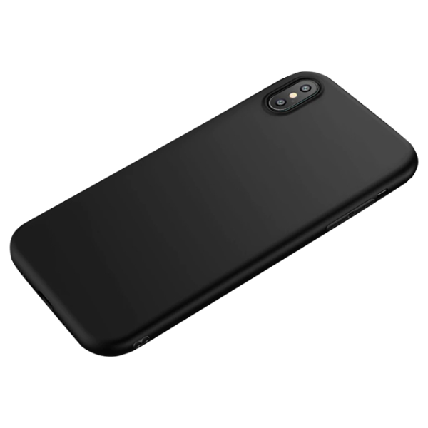 Husă pentru smartphone Apple iPhone XS Max Screen Geeks/ Back/ TPU/ Black photo 1