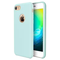 Husa Apple iPhone 7/8 Plus Usams Back/ TPU/Microfiber/ Cyan Blue