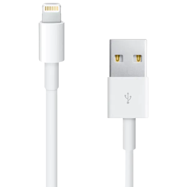 Кабель для телефона ME291 Apple USB Type-A + Lightning 0.5 м/ Белый photo 1