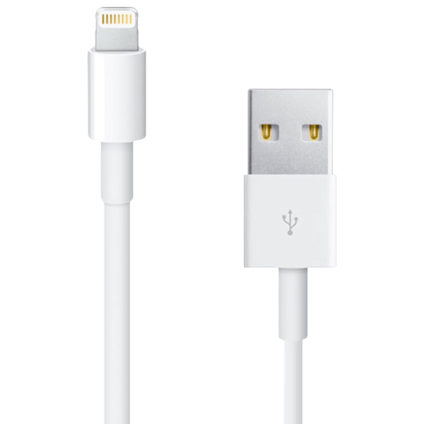 Кабель для телефона ME291 Apple USB Type-A + Lightning 0.5 м/ Белый photo 1