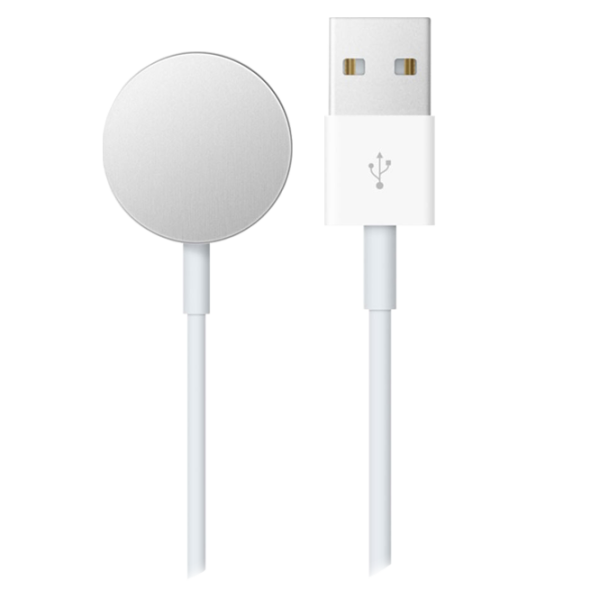 Cablu GSM Apple USB + Magnetic Charging 1 m/ White photo 1 Cablu GSM Apple USB + Magnetic Charging 1 m/ White photo 1
