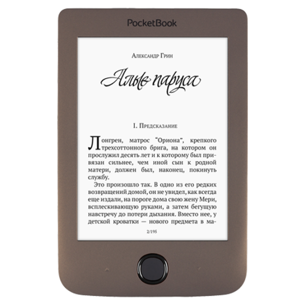 eReaders Pocketbook 615 Plus 6"/ E-Ink Carta HD/ 8 GB/ White photo 1