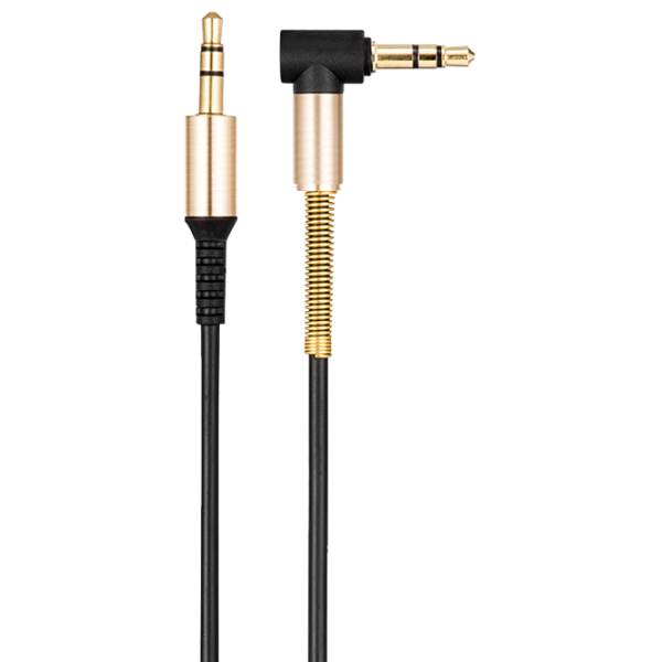 Аудио кабель Hoco 3.5 mm + 3.5 mm 1 м/ Черный photo 1