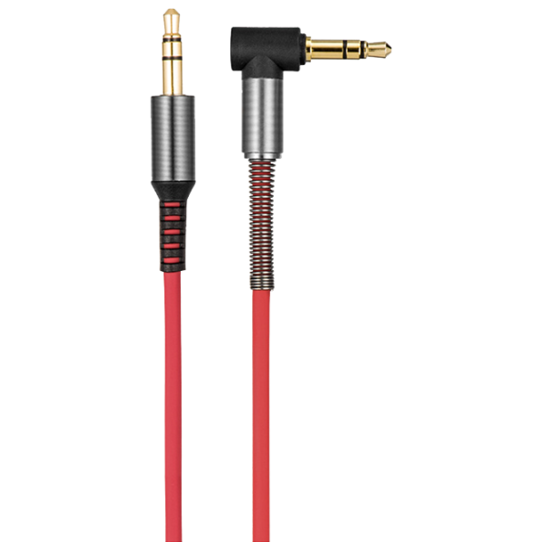 Аудио кабель Hoco 3.5 mm + 3.5 mm 1 м/ Красный photo 1 Аудио кабель Hoco 3.5 mm + 3.5 mm 1 м/ Красный photo 1
