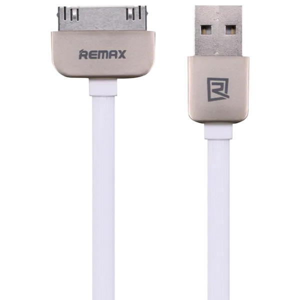 Cablu pentru telefon RC-D002i4 Remax USB Type-A + 30-pin 1 m/ White photo 1