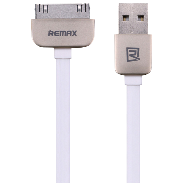 Cablu pentru telefon RC-D002i4 Remax USB Type-A + 30-pin 1 m/ White photo 1