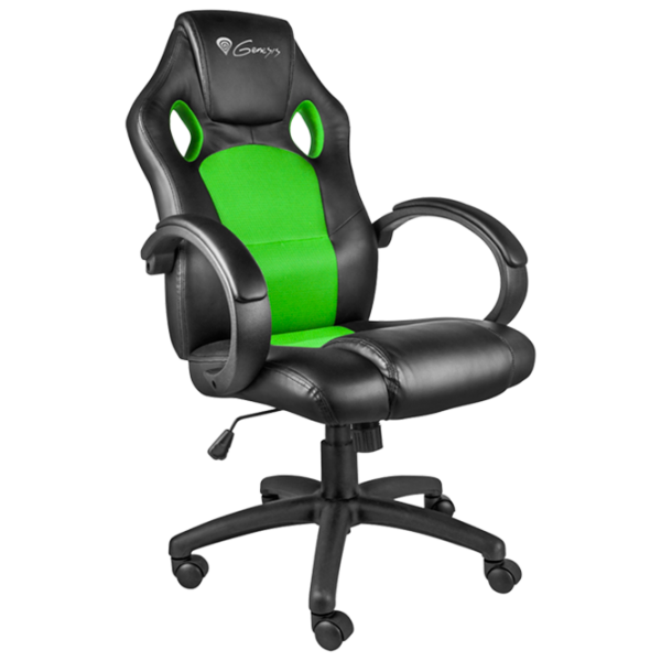 Scaun Gaming Genesis Nitro Black Green photo 1