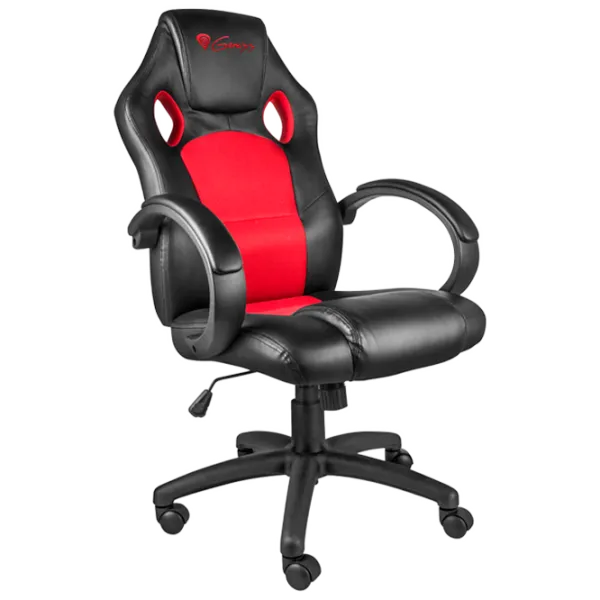Scaun Gaming Genesis Nitro Black Red photo 1