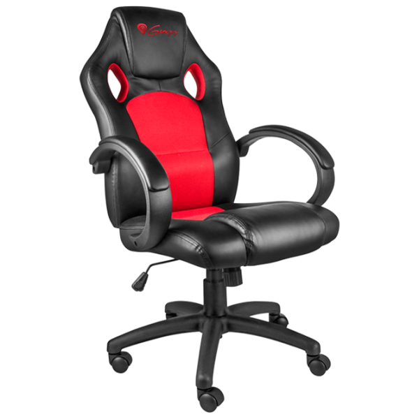 Scaun Gaming Genesis Nitro Black Red photo 1