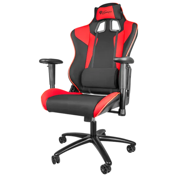 Scaun Gaming Genesis Nitro Black Red photo 1