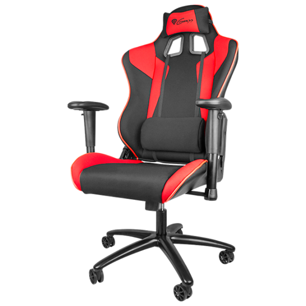 Scaun Gaming Genesis Nitro Black Red photo 1