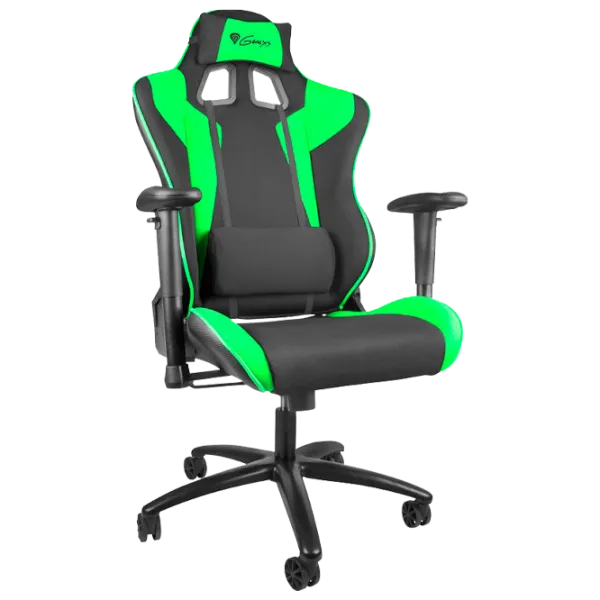 Scaun Gaming Genesis Nitro Black Green photo 1