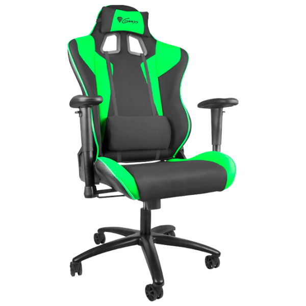 Scaun Gaming Genesis Nitro Black Green photo 1