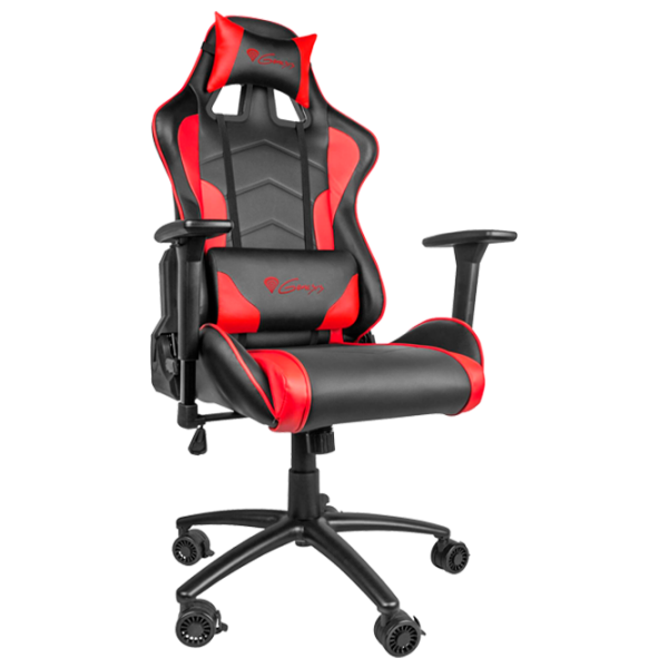 Scaun Gaming Genesis Nitro Black Red photo 1